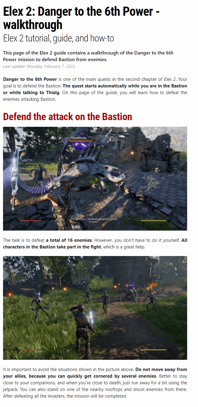 Danger to the 6th Power