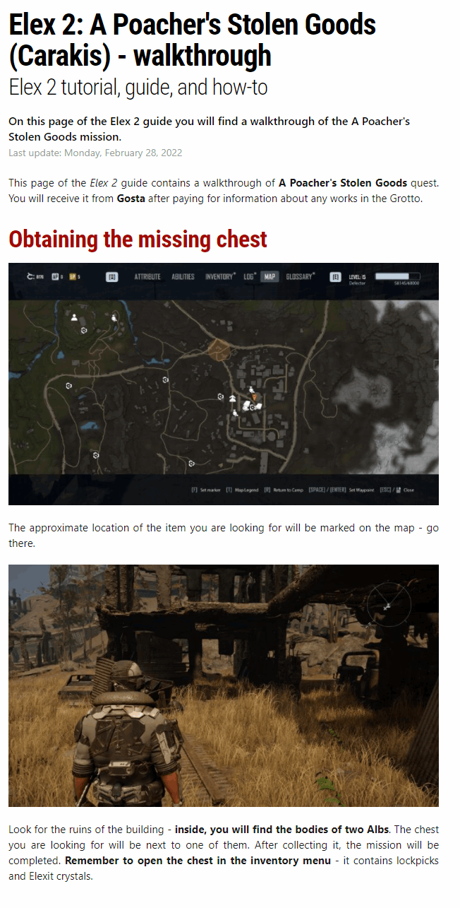 A Poacher's Stolen Goods