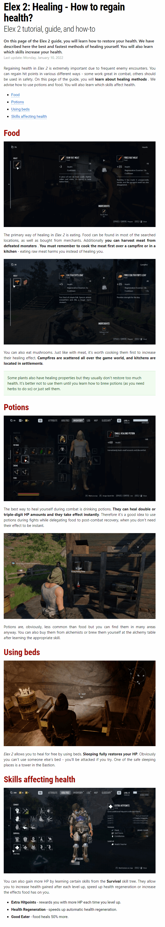 Healing - How to regain health?