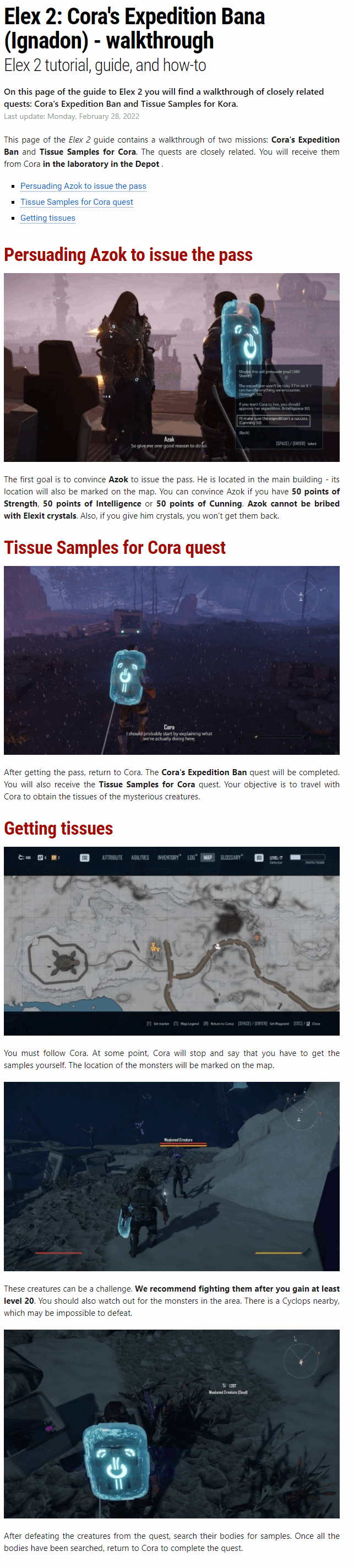 Cora's Expedition Ban