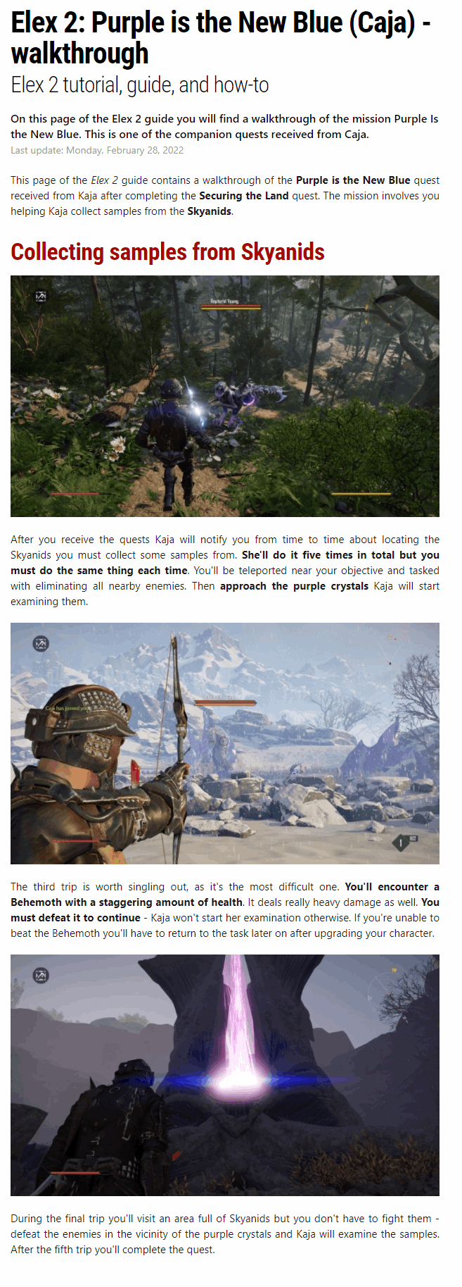 Purple is the New Blue