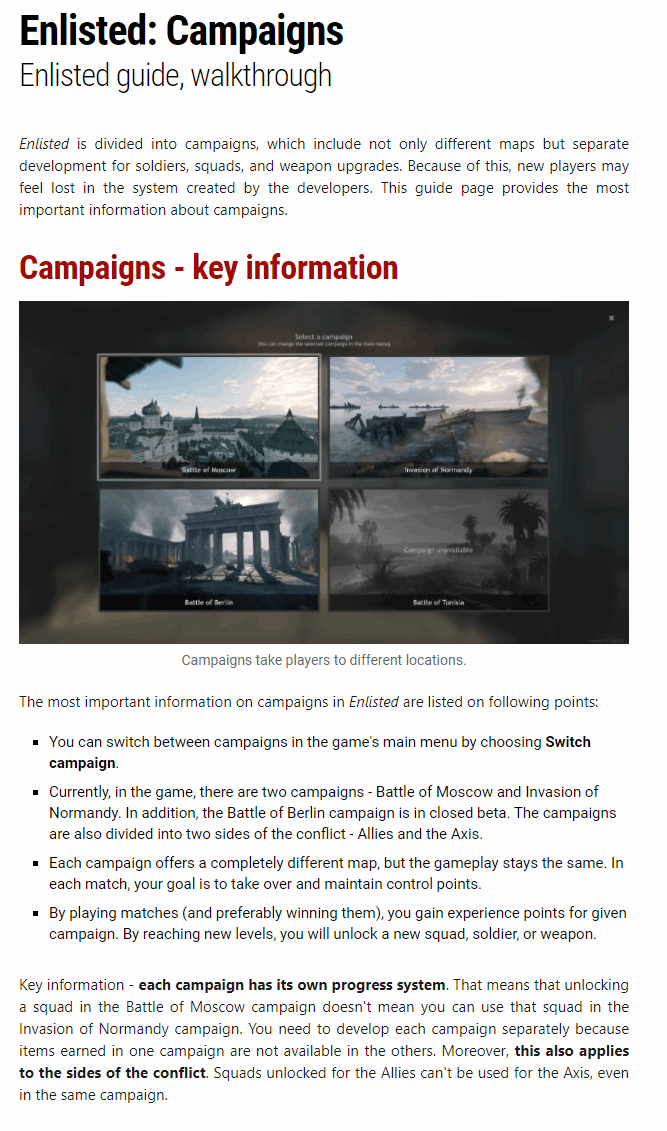 Campaigns