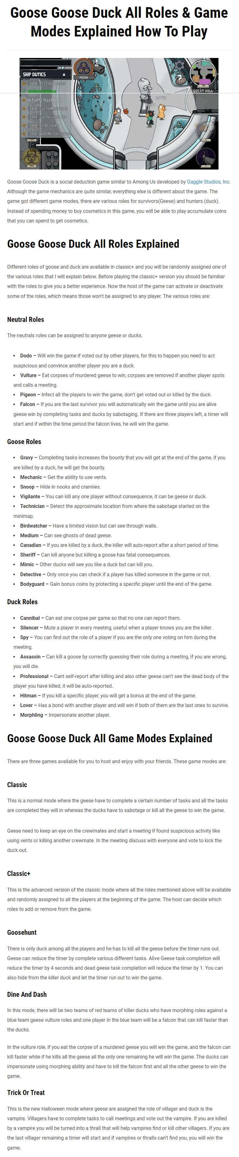 Game Modes Explained How To Play