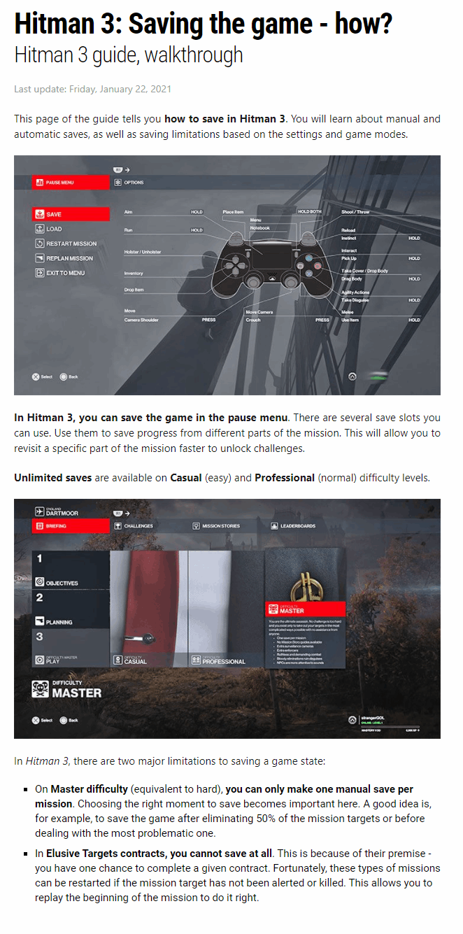 Saving the game - how?