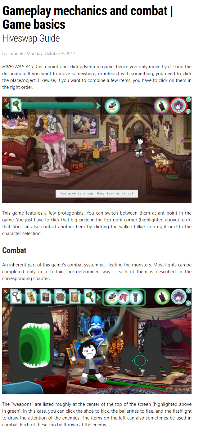 Gameplay mechanics and combat