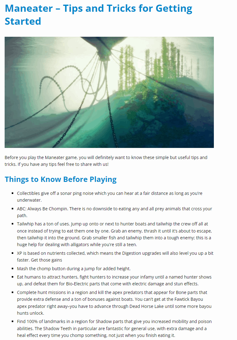 Tips and Tricks for Getting Started