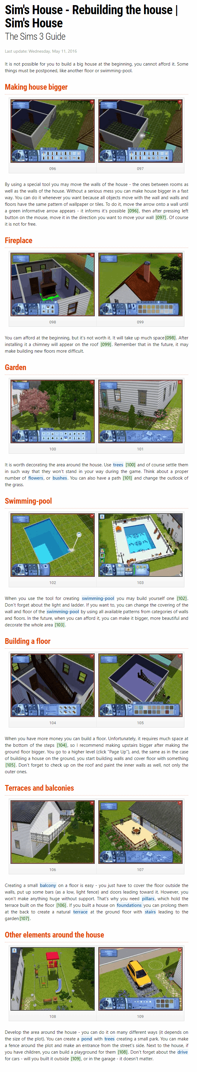 Rebuilding the house